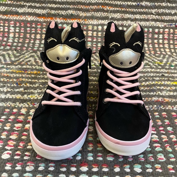Unicorn toddler 7 high tops - Picture 2 of 9
